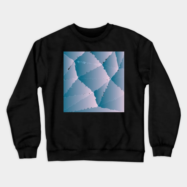 Triangle Design Crewneck Sweatshirt by OverView